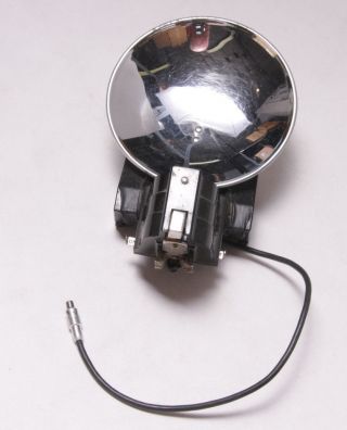 Mercury Flash Unit By Universal Camera Corp 3 3/4 " Reflector Parts Vintage C634