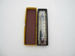 Vintage Kodak Tank And Tray Thermometer (made In Usa)