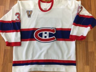Niklas Sundstrom Montreal Canadiens 05 - 06 Game Worn Jersey Vintage Set 2