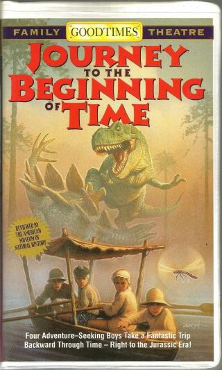 Journey To The Beginning Of Time Vhs 1994 Natural History Dinosaur Mammoth Vtg