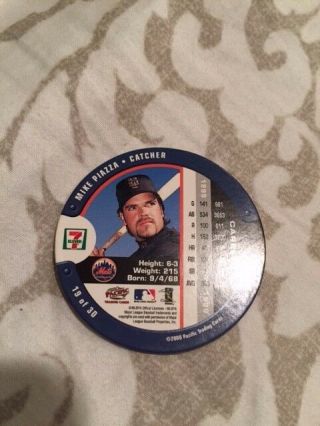 2000 7 - 11 Slurpee Coin Mike Piazza York Mets