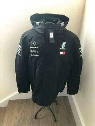 Mercedes Amg Petronas Hilfiger F - 1,  Team 2pc Heavy Winter Jacket/coat,  Xl