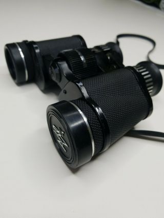 Tasco Zip 101z 7x - 15x35 Zoom Binoculars 325 Ft At 1000 Yds At 7x W Case Vintage