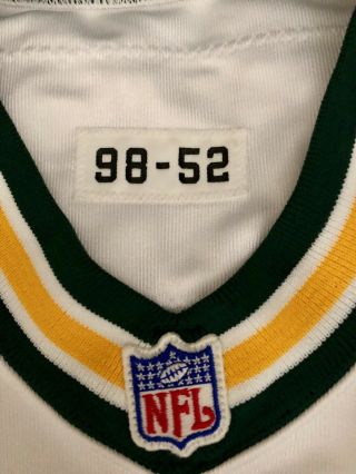 Brett Favre 1998 Green Bay Packers Nike Game Issued Jersey 3