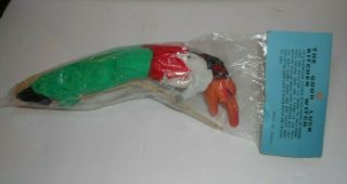 In Pkg.  Vtg Norwegian Good Luck Kitchen Witch Christmas Colors Hanging 10 "