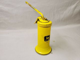 Vintage John Deere Jd94 Yellow Eagle Pump Oil Can (4 Leg Deer) Industrial
