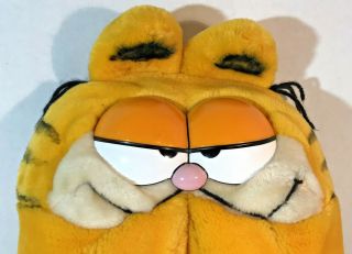 Vintage Cute Indoor Garfield Plush Oversized Collectible Slippers,  Size 9 - 10