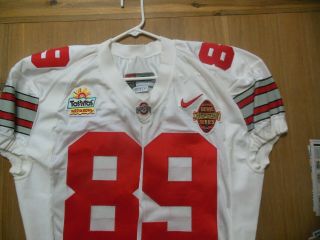 Ohio State Buckeyes Football Game Jersey/ Bcs Bowl Patch