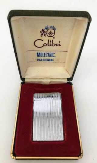 Vintage Colibri Molectric " 88 " Gas Lighter -