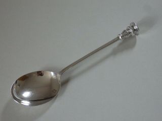 Rare George Iii Solid Silver Seal Top Spoon - London 1776 - William Cattell - 54g