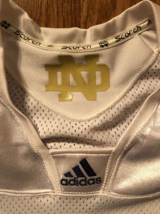 Notre Dame Football 2010 Game Away Jersey 96 3