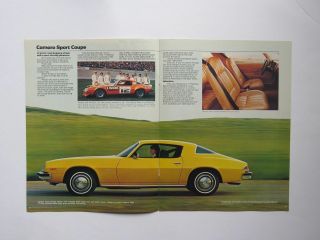 1977 Chevrolet Camaro Brochure Sport Coupe Type LT 2