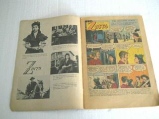 Vintage comic book - Zorro 