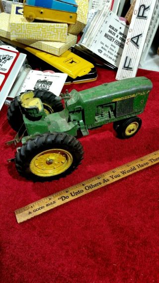 Ertl John Deere Tractor Toy - Vintage Farm Toy Implement 3 Point Hitch 3010 3020
