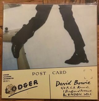 David Bowie Lodger Vintage 1979 Vinyl Record Album Lp Promo Rca Victor