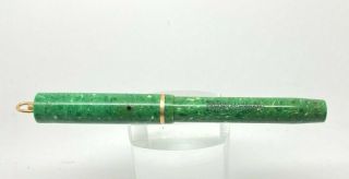 Vintage Sheaffer 3 - 25 Fountain Pen Perfect Jade Restored Color