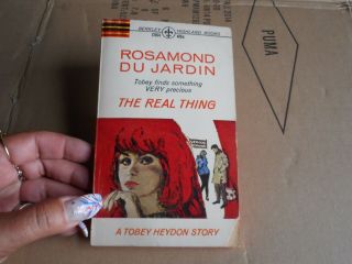 1956 Adult Book Rosamond Du Jardin The Real Thing