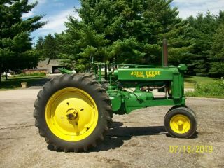 38 John Deere Unstyled G Antique Tractor Runs a b h d m 3