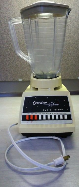 Vintage Retro Osterizer Galaxie Blender,  &