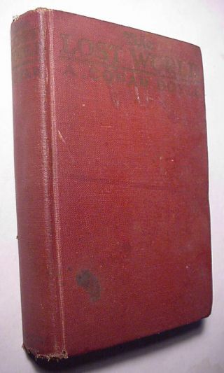 Arthur Conan Doyle " The Lost World " 1912 Hardcover