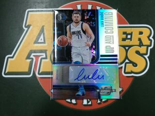 2018 - 19 Panini Optic Contenders Luka Doncic Up And Coming Rc Signatures Auto /99
