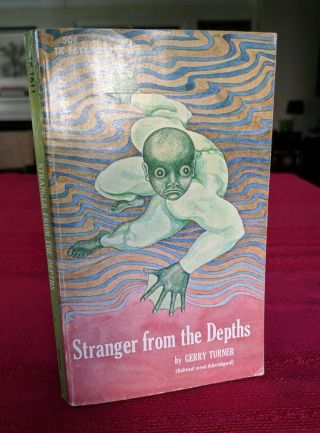 Stranger From The Depths.  Sci Fi.  1972 1st Edition.  2nd Printing.  Vintage Retro