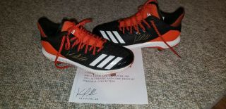 Kevin Pillar San Francisco Giants Game Autograph Cleats Mlb All Star