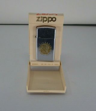 Vintage Zippo Lighter Sagittarius Zodiac Sign With Case Usa Archer Nov 23 Dec 21