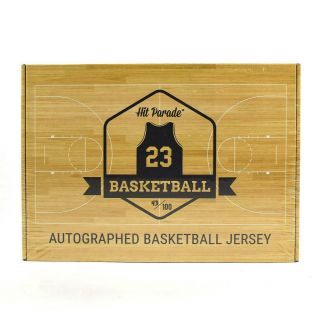 2019/20 Hit Parade Autographed Basketball Jersey Box - Series 2 - Zion