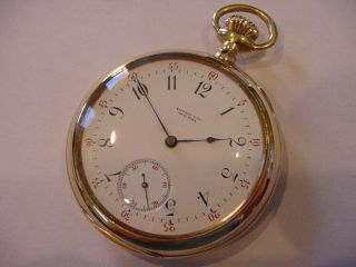 18k Gold 1893 Tiffany & Co Pocket Watch By Patek Philippe With Extract Papers