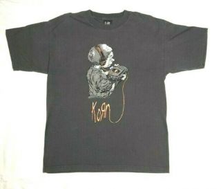 Vintage Korn Follow The Leader Tour 1999 Concert Graphic Tee Shirt
