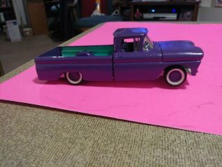Junkyard Model Truck Built Junkyard Purple Needs Restoration Look
