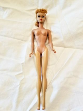 Vintage Number 2 Blonde Ponytail Barbie Doll in 3