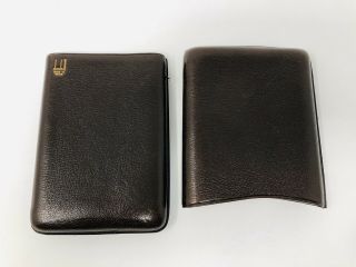 Vintage Dunhill Spain Leather Cigarette Cigar Holder Case A001