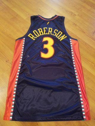 2006 - 07 Golden State Warriors Anthony Roberson Game Worn Jersey Mexico NBA 2