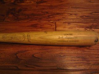 Bob Aspromonte 1965 - 1968 Houston Astros Game H&b Bat Colt 45s Dodgers Mets