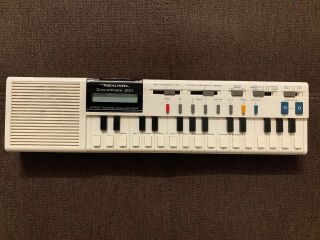 Vtg Rare Realistic Concertmate 200 Electronic Keyboard Calculator 80’s