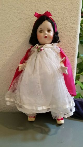 Madame Alexander Snow White Doll 16 " Vintage 1930s