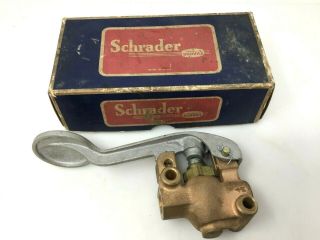 Vintage Nos Schrader Foot Valve Switch Bellows 3259sp1 Pneumatic Lift