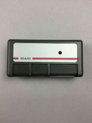 Vtg Sears Garage Door Opener 3 Buttons Remote Control 139.  53718 Fast