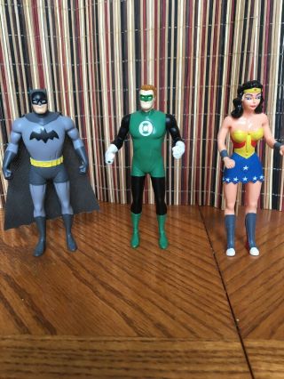 Tm & Dc Comics Batman Wonder Woman And Green Lantern S13 Vintage