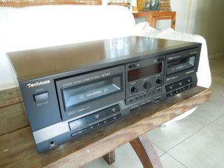 Vintage Technics Rs - Tr515 Dual Cassette Deck Stereo Auto Reverse Dolby Recorder