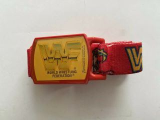 Vintage Lee Belt Wwf 1991 Hulk Hogan And Ultimate Warrior