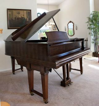 1914 Antique Steinway Model O Grand Piano With Reproducer/player