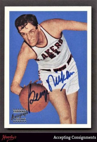 1996 Topps Stars Reprint Autographs 30 George Mikan Lakers Certified Auto