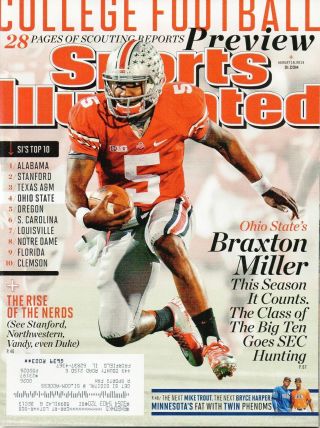 August 19,  2013 Braxton Miller Ohio State Buckeyes Regional Sports Illustrated