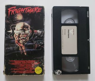 Frightmare Vhs Vestron 1983 Vintage Horror Rare Cult 80 