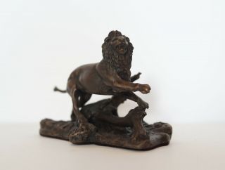 Franklin African Wildlife Bronzes - antique A,  full set in orig.  packaging 3