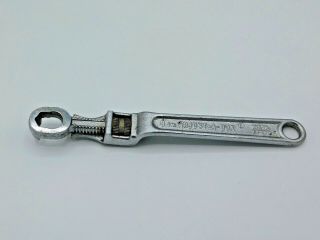 Vintage 8in.  Adjust - A - Box Wrench Usa A0017