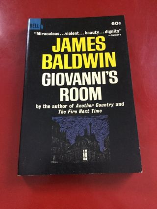 Giovanni’s Room James Baldwin Vintage Dell Paperback